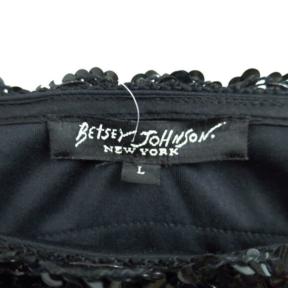 Betsey Johnson Cascade Fringe Skirt Y2K Size L NWT - Picture 4 of 10